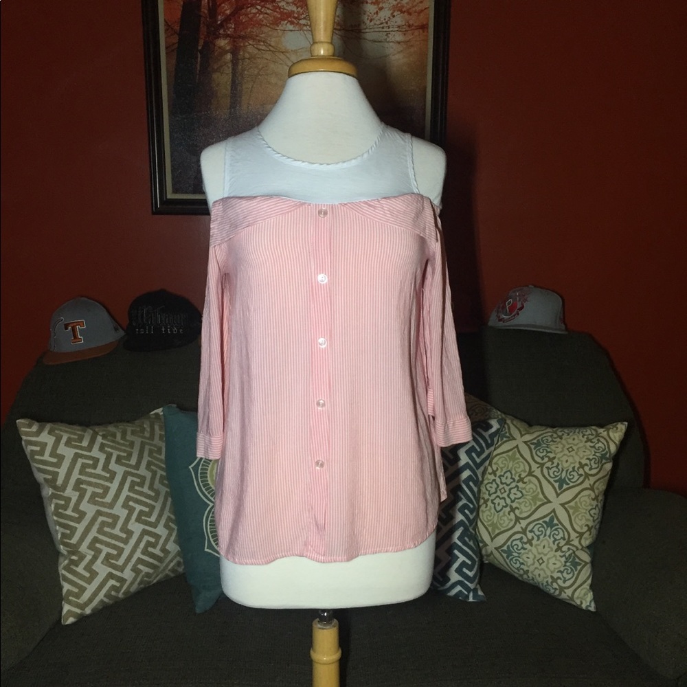 Ces Feme faux off the shoulder top